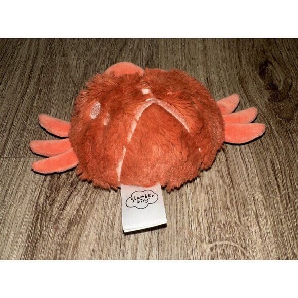 Slumberkins Mini Red Crab‎ Limited Edition Plush Stuffed Animal 5” Lovey - Picture 3 of 9